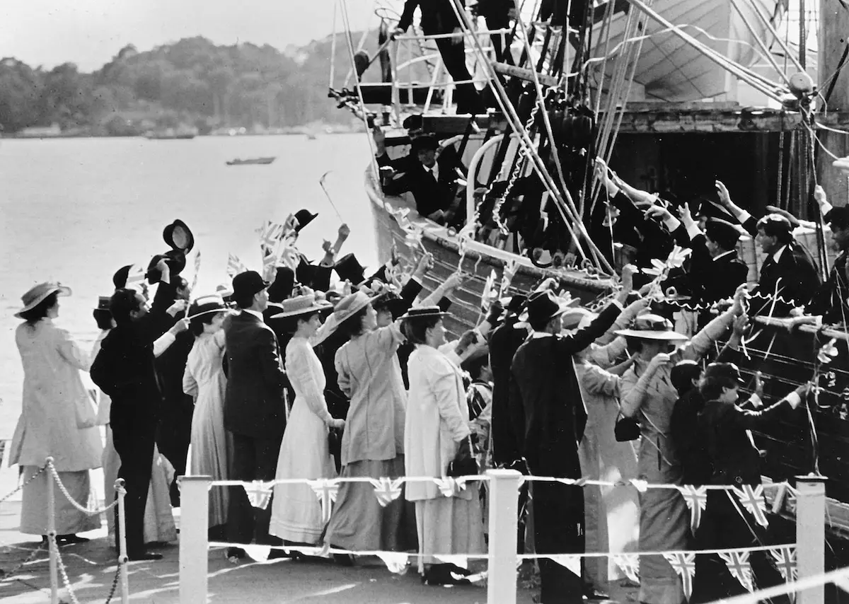 L'un des premiers voyages du Kaskelott